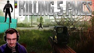 Killing 5 Geared PMCs in Under 3 Minutes | Escape from Tarkov Highlights