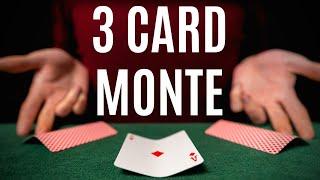 10 Levels of Sleight of Hand: 3 CARD MONTE