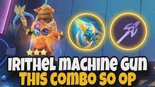 IRITHEL MACHINE GUN SO OP | ZILONG COMMANDER | MAGIC CHESS MLBB