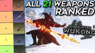 All Black Myth Wukong Weapons Tier List ( SPOILER FREE ) Ranking EVERY Single STAFF |  @syrobe