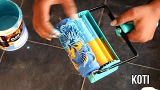 How to use - patterned paint rollers.tools standard applicator