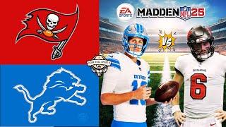 Buccaneers vs. Lions | Week 2 Simulation | Madden 25