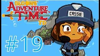 Bloons Adventure time TD gameplay part 19 - Something's fishy EXTREME mode! Commander Cassie!