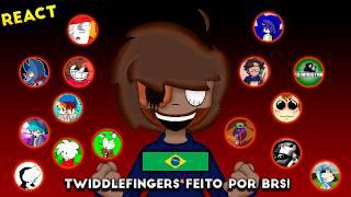 TWIDDLEFINGERS SÓ QUE FEITO POR BRASILEIROS!! React Twiddlefingers da comunidade Br! #twiddlefinger