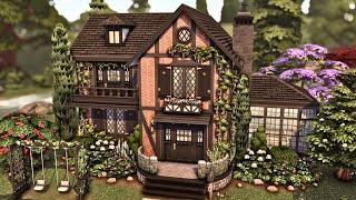 Dark Rustic Family Home  The Sims 4 Speed Build | No CC