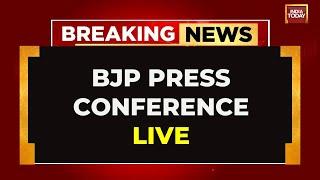 LIVE BJP Press Conference | BJP Slams Karnataka Government | BJP Vs K'taka Govt | India Today LIVE