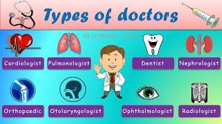 Types of Doctors, 20 Types of Specialist Doctors, Doctors Names, List Of Doctors, Different Doctors