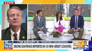 Rep Burchett joins Fox News on drones in New Jersey, DOGE