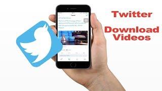 How To Download Twitter Videos (No Jailbreak)