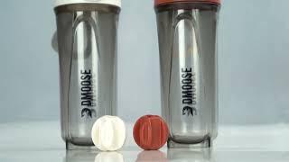 DMoose Workout Shaker Bottle