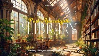 Post-Apocalyptic Library | Sci-Fi Ambiance for Sleep, Study, Relaxation