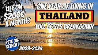 How Much Does it Cost to Live in Thailand for ONE YEAR? 