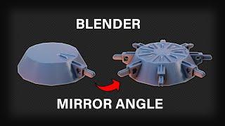 Blender Mirror Angle