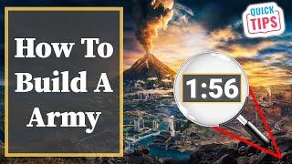 Civilization 6 - How To Build A Army