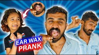 Ear Wax Eating  Prank on Zaiba & rashi