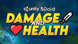 Unity Health and Damage System - Combat Tutorial (VRoid)