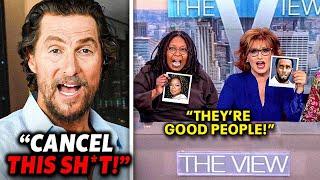 Matthew McConaughey BLASTS The View For Pushing Diddy & Oprah’s Agenda