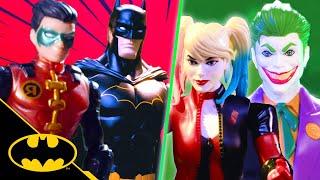 Batman and Robin VS the Joker, Harley Quinn & More! Batman Toy Adventures [Every Episode]