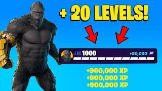 NEW BEST *AFK* FORTNITE XP GLITCH to FARM & LEVEL UP FAST in Chapter 6 SEASON 1! (900,000 XP!)