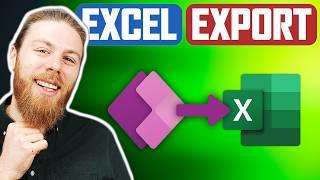 Daten als Excel/CSV exportieren | Power Apps & Power Automate