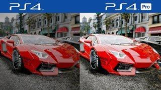 GTA 5 - Graphics Comparison - PS4 / PS4 PRO - 4K