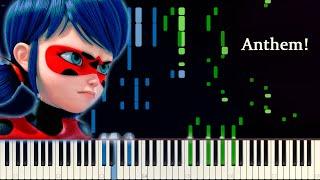 Miraculous Ladybug Theme - Anthem! - Piano Special ver.