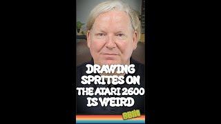 How WEIRD are sprites on the ATARI 2600 game console? | 8Blit