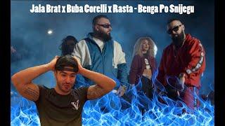 *Reaction* to Jala brat X Buba Corelli X Rasta - Benga Po Snijegu (Balkan music)