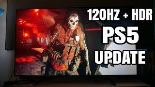 Warzone 4k 120hz with HDR on PS5