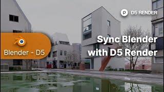 Blender - D5 Render Livesync Tutorial | Real-time Rendering Workflow