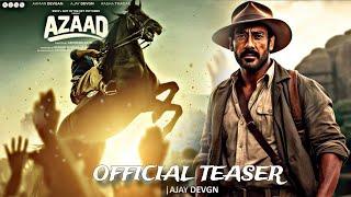 Azad Movie Official Teaser Ajay devgn Amaan devgn Rasha thadani