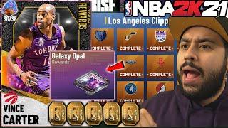 I COMPLETED EVERY COLLECTION FOR HUNDREDS OF TOKENS AND FUTURE GALAXY OPALS IN NBA 2K21 MYTEAM