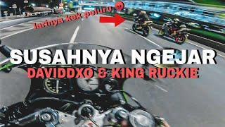 NIGHT RACE FT DAVIDDXO & KING RUCKIE || CBR250RR VS NINJA150RR