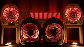  5 Heater Fan Sounds with Deep Box Fan Noise for Easy Sleep and Deep Relaxation