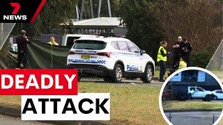 Manhunt underway for driver responsible for fatal road rage attack | 7 News Australia