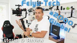 FeiyuTech a2000 Kamera - Gimbal im ausführlichen Test in 4K / Deutsch