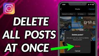 How To Delete All Instagram Posts At One Time