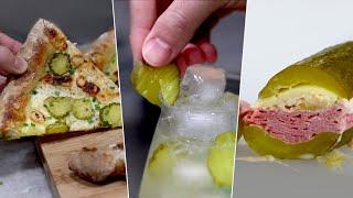 I Tested the Internet's Most Viral PICKLE Recipes- Pizza, Margarita, Sandwich, Soup