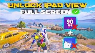 How to enable ipad view in Android devices 100 % Real ipad view PUBG BGMI 3.5 update 4E Danish YT