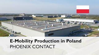 Charging cable production at Phoenix Contact E-Mobility in Poland