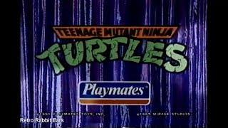 Teenage Muntant Ninja Turtles Playmates Action Figures TV Commercial 1991