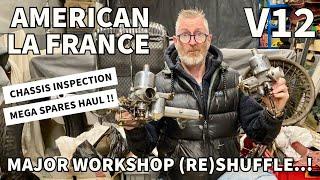 American La France V12 Project - Episode 18 - Do The Workshop Shuffle