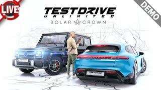 Endlich Rennen fahren im zweiten Testanlauf!?  - TEST DRIVE UNLIMITED SOLAR CROWN DEMO