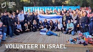 Volunteer In Israel With Jewish National Fund-USA