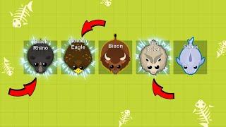 MOPE.IO Getting ULTRA RARE Black Rhino / Golden Eagle & Big Goat Together / World Record?