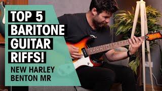 Top 5 Baritone Guitar Riffs | NEW Harley Benton MR-Classic Baritone | Thomann