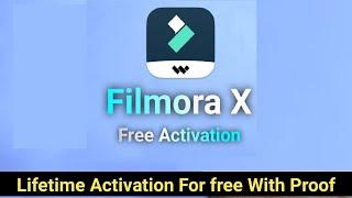 How To Activate Wondershare Filmora 11 For Free | Filmora X free activation
