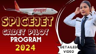 SPICEJET CADET PILOT PROGRAM 2024| Amika Sarkar