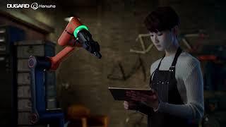 Hanwha Techwin Collaborative Robot Available at Dugard.com  UK