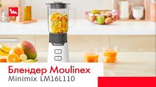 Компактный блендер Moulinex Minimix LM16L110 | Любимые напитки всегда под рукой